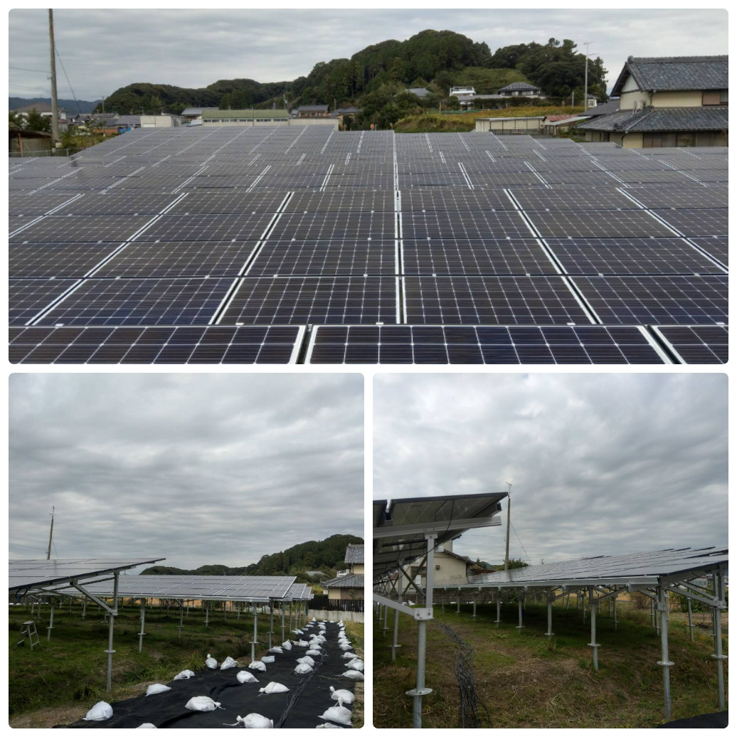 太陽光（下土方発電所）完了