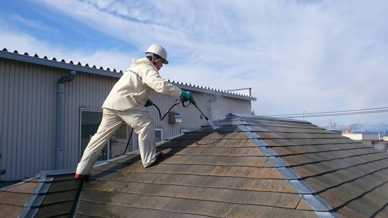 戸建て屋根　遮音・遮熱・耐久性（エコカパラ）1