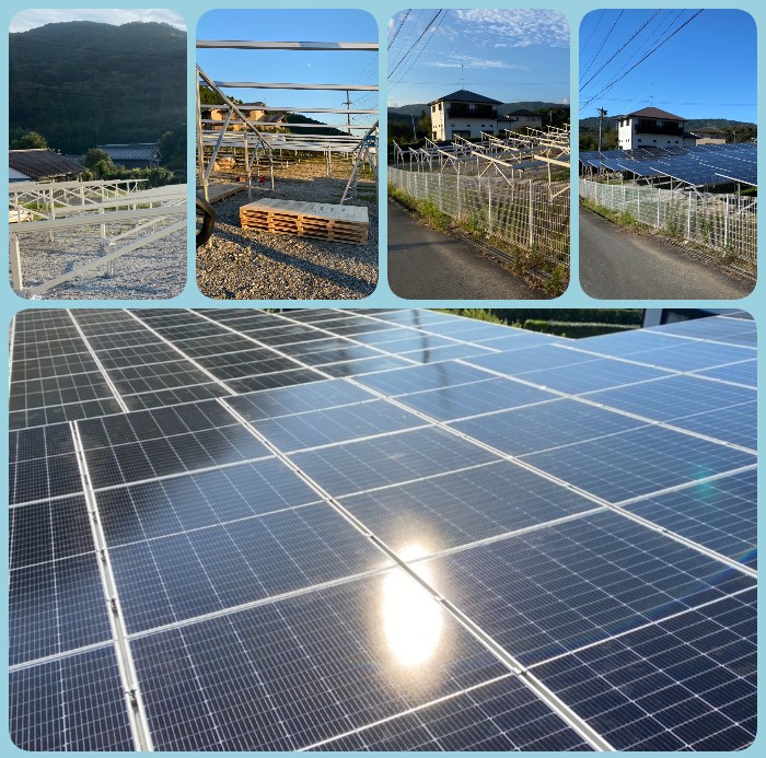太陽光発電設置工事（静岡県浜松市北区O）
