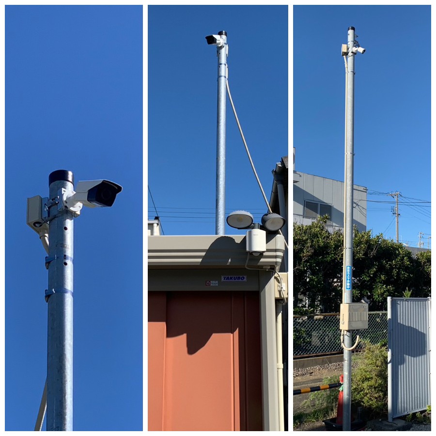 2023.9.13　防犯カメラ設置工事