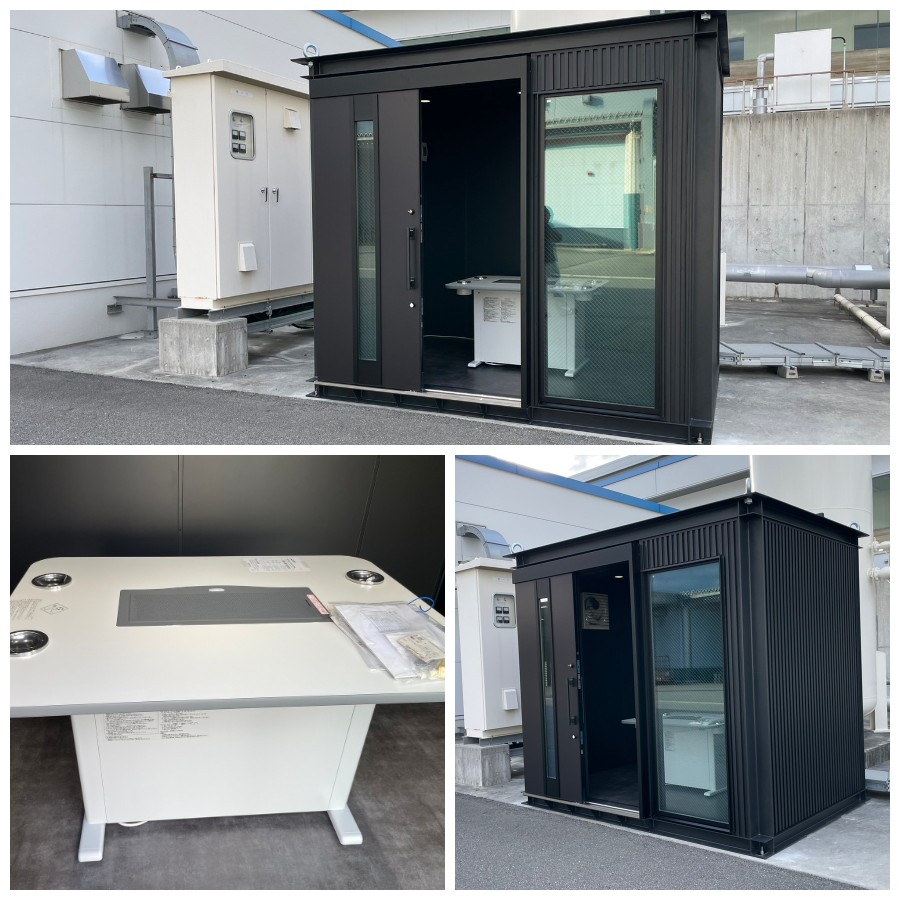 屋外用　喫煙ブース