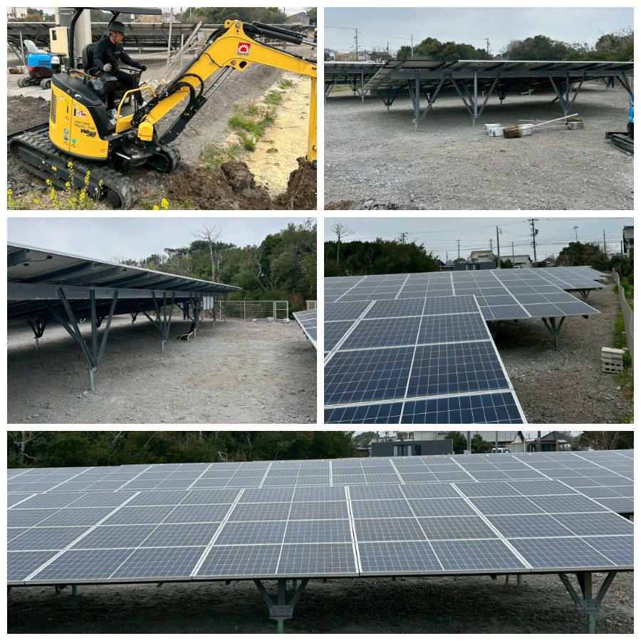 太陽光是正工事