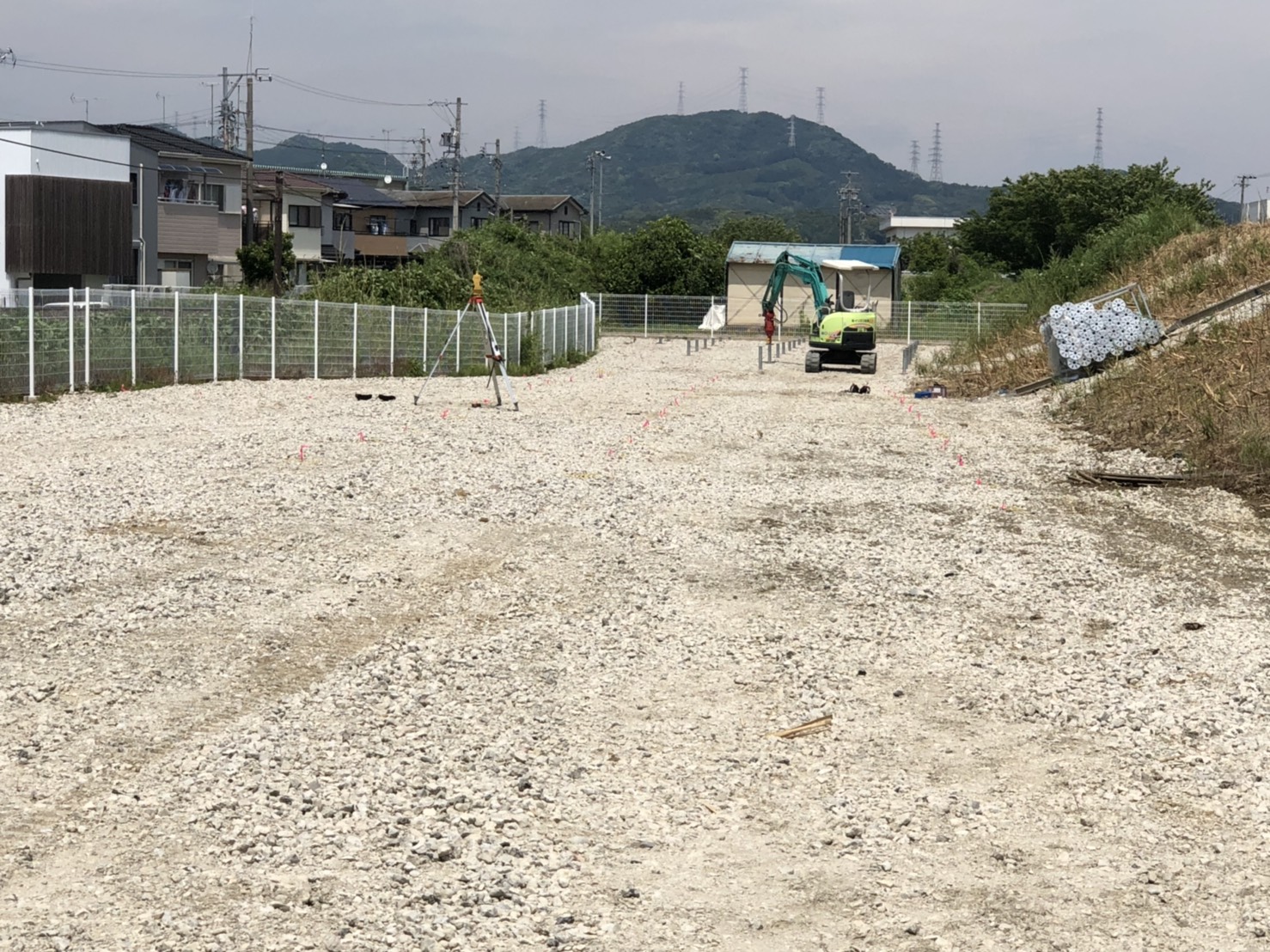 太陽光（細江町中川発電所）着工