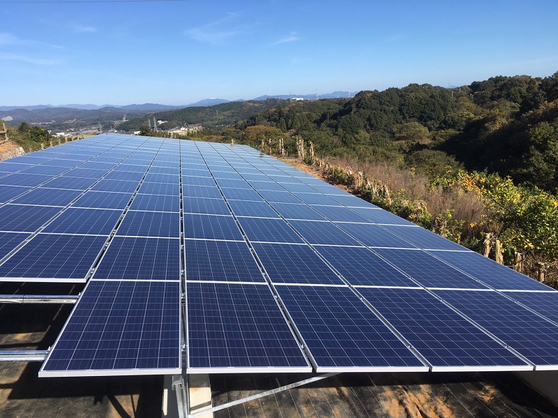 太陽光発電の設置工事